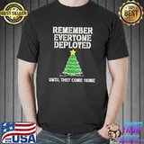 Awesome Red Friday Military Until They Come Home Christmas Holiday T-Shirt