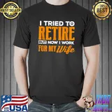 Awesome Retired 2022 Shirt Husband Wife Retirement Shirt