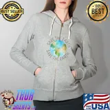 Awesome save the Earth Global Warming Warning Cute Environmentalist T-Shirt Full Zip Hooded