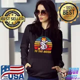 Awesome shiba Inu To The Moon Meme Token Coin Dog T-Shirt