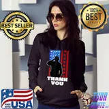 Awesome Thank You Veteran Memory US American Flag Tees T Shirt