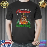 Awesome this Is My Christmas Pajama Tree Boxer Dog Lover T-Shirt Unisex