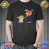 Baby Yoda And Sloth Touch Hands Shirts Unisex