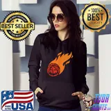 Basketball Player Scary Pumpkin Halloween Costume T-Shirt
