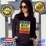 BBQ Smoker Apparel Meat Smoking Accessories Men Smokin Grill T-Shirt