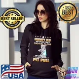 Best A Grumpy Old Veteran Can't Survival Alone He Also Needs A Pitbull Shirt