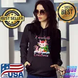 Best Christmas I Axolotl Questions Funny Axolotl with Xmas Lights T Shirt