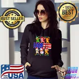 Best Dabbing Santa Elf Friends Christmas Funny Xmas Dab Shirt
