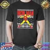 Best Faux ugly iron man christmas shirt