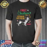 Best First christmas as a german shepherd daddy dog T Shirt