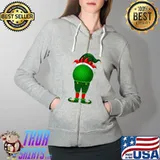Best funny Golf Elf Christmas Family Matching Xmas T-Shirt Full Zip Hooded