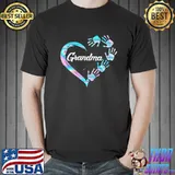 Best Grandma Heart Shirt