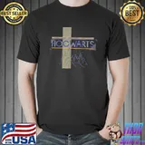 Best Harry Potter Hogwarts Castle Line Drawing T Shirt