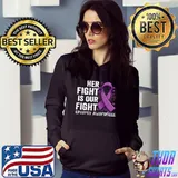 Best her fight is our fight Epilepsy warrior epilepsy Awareness T-shirt