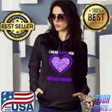 Best i Wear Purple For Tuberculosis Awareness Faith Hope Love T-Shirt