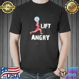 Best Lift Angry Women Weightlifting Gear Shirt Unisex