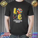 Best love Sunflower Registered Nurse Shirt