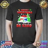 Best merry christmas be kind shirt