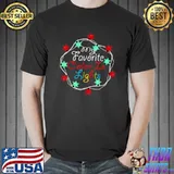 Best My Favorite Color Is Christmas Lights Gift Men Women Kids T Shirt Unisex