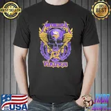 Best Official Skull Metallica Minnesota Vikings Unisex