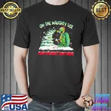 Best On The Naughty List And I Regret Nothing Dragon Christmas Shirt