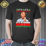 Biden eat Ice Cream meme Lets Go Brandon Ugly christmas s Unisex