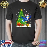 Bluebirds Bird Matching Santa Bluebirds Christmas Sweater T s Unisex
