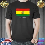 Bolivia Bolivian South America Flag Latin America Oruro Premium T-Shirt Unisex