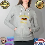 Brotchen Master Germany Flag Shirt Full Zip Hooded