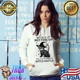 Buckle Up Buttercup You Just Flipped My Witch Switch Cat shirt