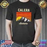 Calera Alabama Retro City State USA Souvenir T-Shirt Unisex