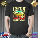 Campfire drinking society Honorary Member Vintage Shirt Unisex