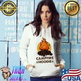 Campfire Hoodie Camping Shirt