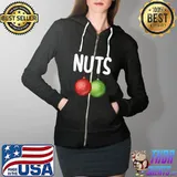 chest nuts matching chestnuts funny christmas couples nuts T-Shirt Full Zip Hooded