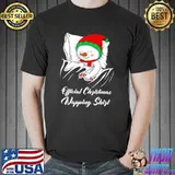 Christmas Sleeping Snowman Official Christmas Napping T s Unisex