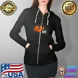 Cincinnati Bengals Webn Who Dey Frog Shirt Full Zip Hooded