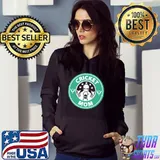 Cricket Mom Loves Starbucks Coffee Shirt