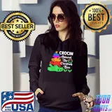Crocin Around The Christmas Tree Lights Xmas Pajama T-Shirt