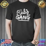 Curly Gang Curls Hairstyle Quotes - Curled Hair T-shirt