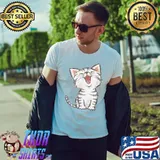 Cute Cat for Cat pet Lovers for best cat mom and dad T-Shirt Unisex