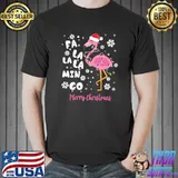 Cute Fa La La La La Mingo Christmas Flamingo T-Shirt Unisex