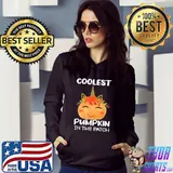 Cutest Pumpkin In The Patch Halloween Kawaii Kids Girls T-Shirt