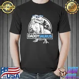 Daddysaurus Jurassic Park Dinosaur Father’s Day Shirt Unisex