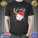 Deer Baseball Christmas Hat Shirt Unisex