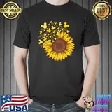 Disney Sunflower Mickey Mouse Logo Flower Petals Shirts Unisex