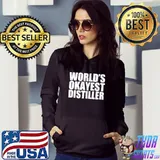 Distiller World's Okayest Funny Premium T-Shirt