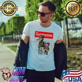 Dustin And Steve Stranger Things Supreme Shirt Unisex