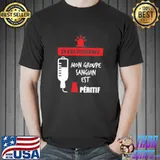 En Cas D'urgence Mon Groupe Sanguin EST Aperitif Shirt Unisex