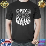 Fly Eagles Fly Philadelphia Eagles Spread Their Wings Shirt Unisex
