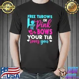 Free Throws Or Pink Bows Tia Loves You Gender Reveal s Unisex